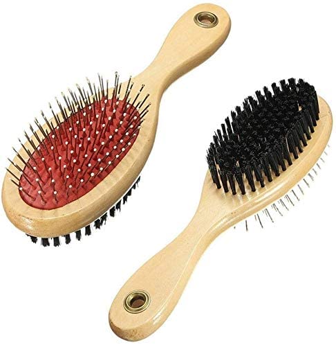 Cepillos de limpieza de pelo de mascotas, eliminador de pelusas,  dispositivo reutilizable, diseño de doble cabeza