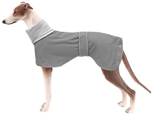 Jersey de forro polar para para Galgo, cálido, acogedor, ropa para perros para usar al aire con bandas ajustables, para perros medianos y grandes Por el perro