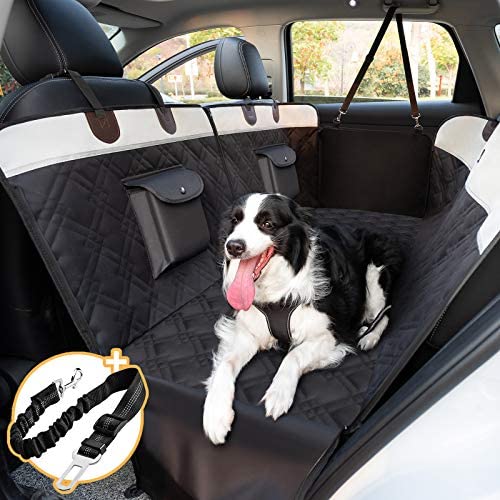 Funda protectora impermeable para asiento de coche de perro, almohadilla  protectora con estampado, a prueba de arañazos