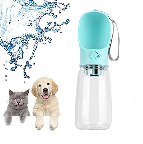  NA - Botella de agua para perros, comedero de calabaza para  perros, bebedero portátil para perros, bebedero para perros, bebedero para  apretar, suministros para mascotas de viaje para cachorros : Todo